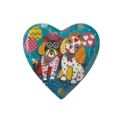Image of Maxwell &amp; Williams Love Hearts Oodles of 15.5cm Ceramic Plate Gift Boxed