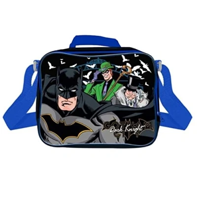 Image of Official Batman DC Lunch Bag Set 3 Piece