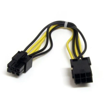 Image of StarTech.com 8in 6 pin PCI Power Extension Cable