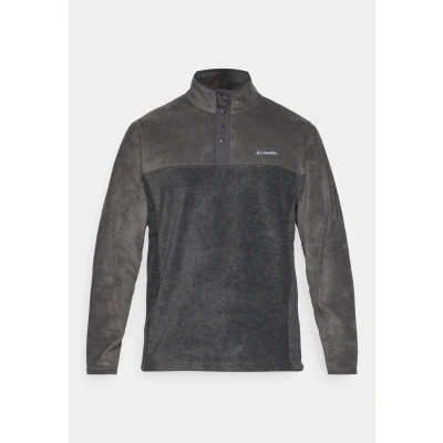 Image of Columbia Men&#039;s Steens Mountain Half Snap 2, Charcoal Heather/Shark, S