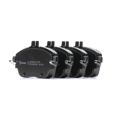 Image of 0004203002, 0004209104, 0064200620, 0064204620, 0064204720 Brake pad set BREMBO P 50 093 MERCEDES BENZ: CLA Coupe, GLA, Estate, INFINITI: QX30 I