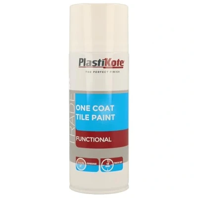 Image of PlastiKote PKT71026 Coat Tile Paint, White, 1 Count (Pack of 1)