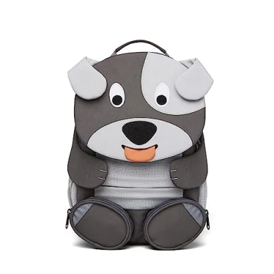 Image of Children&#039;s Affenzahn rucksack for ages 3 5, in kindergarten, dog