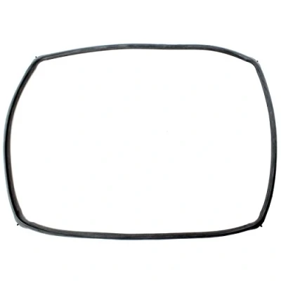 Image of SPARES2GO Oven Door Seal Gasket + Corner Clips for NEFF Cooker (480 x 350 mm) Fitment List C