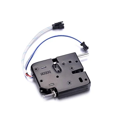 Image of ATOPLEE Electronic Cabinet Lock,1pcs DC 12V 2A Carbon Steel Solenoid Spring Lock for Drawer Locker (73X67X14mm)