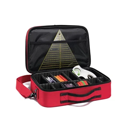 Image of Prym Sewing Box, Polyamide, Red, 34 x 24 11,5 cm