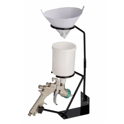 Image of Fast Mover Tools, Spraygun Holder with Filter Cradle, Bench Mounted