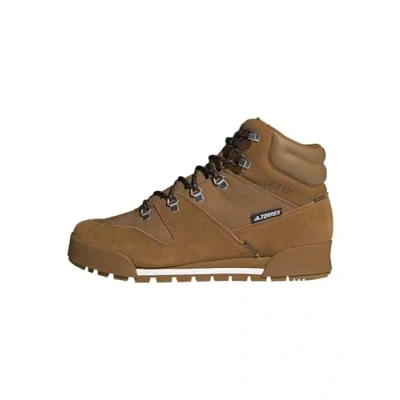 Image of Adidas Terrex Snowpitch COLD.RDY Hiking shoes, Men&#039;s, Size: 10.5, Bronze strata/bronze strata/semi impact orange shoes