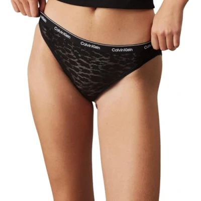 Image of Calvin Klein Underwear Modern LOGO Brief 3 PACK Briefs, Women&#039;s, Size: XL, Black/ivory/troposphere