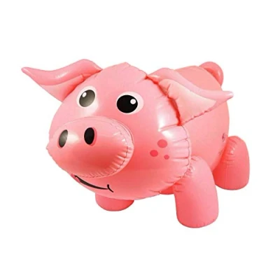 Image of Be Creative BLOW Up INFLATABLE TOYS Fancy Hen Stag Night Party Accessory Prop Decoration (Pig, 55cm)