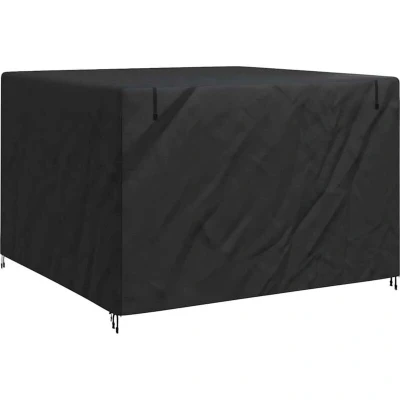 Image of vidaXL Outdoor Swing Cover Black 250 x 160 cm 600D Oxford Fabric