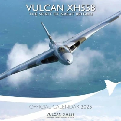 Image of Vulcan XH558 Wall Calendar 2025 (PFP)