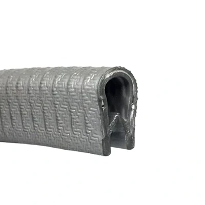 Image of LARGE Silver rubber car edge protective trim 17mm x 10mm