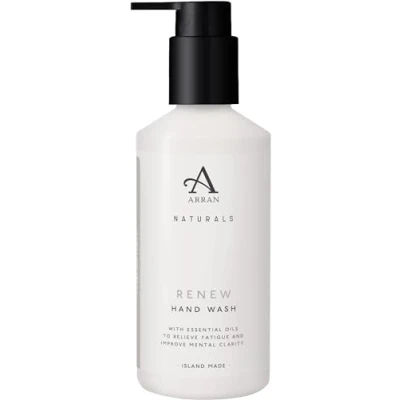 Image of Arran Ylang &amp; Cedarwood Hand Wash (250ml) Vegan, Plant Based, Earthy High Viscosity Luxury Soap with Metal Bottle and Natural Ingredients