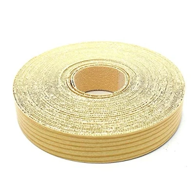 Image of 1 x Pine iron on edging 19mm 10 meter pre glued Veneer Melamine strip