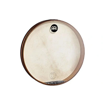 Image of Meinl Percussion Sea Drum Instrument Very Large Hand with Steel Balls and Goat Skin Diameter 20 Inches Siam Oak, Brown (FD20SD)