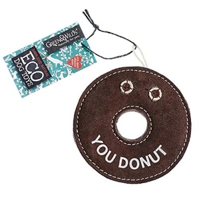 Image of Eco Dog Toy Green &amp; Wilds Derrick the Donut