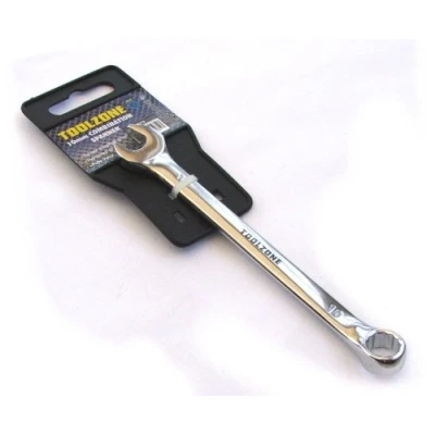 Image of Toolzone 10mm CRV Polished Combination Spanner
