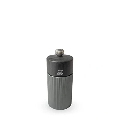 Image of Peugeot Line Salt mill aluminum carbon 12cm