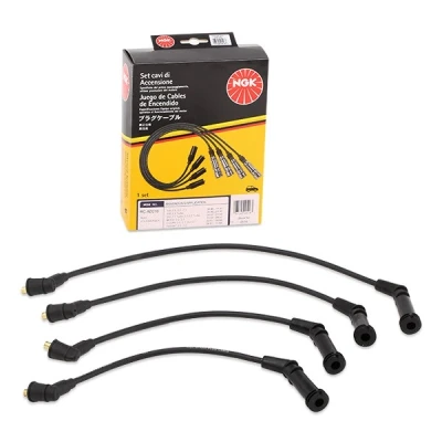 Image of RCKA1204 Ignition Lead Set NGK 6299 4 HYUNDAI: i10 I, Getz, Amica / Atoz, KIA: Picanto I