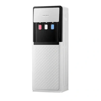 Image of Bottom Loading Water Cooler Dispenser, Hot &amp; Cold Standing 3 Temperature Settings, Burnout Protection Dispenser,White
