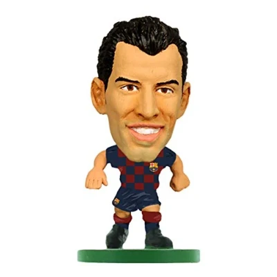 Image of SoccerStarz Barcelona Sergio Busquets Home Kit (2020 version)