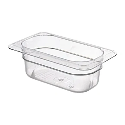 Image of Cambro Camwear 92CW135 Food Pan, 1/9 by 2 Inch, Clear