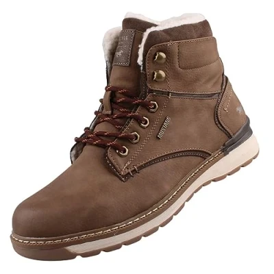 Image of Mustang Men&#039;s 4141 604 Ankle Boot, Brown, 8 UK