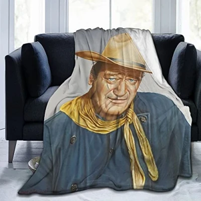 Image of Lawenp Ultra Soft Fluffy for John Wayne Throw Blanket Flannel Fuzzy Bedroom Couch Sofa 40&quot;x30&quot;