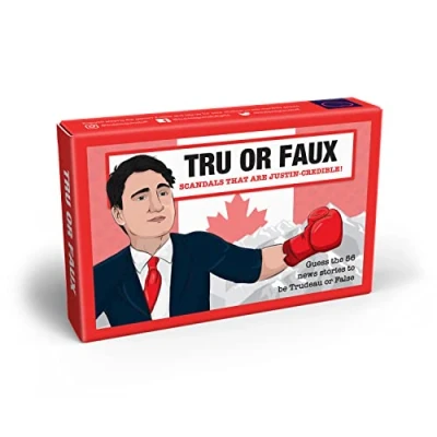 Image of Bubblegum Stuff Tru or Faux The Card Game Trivia Family Games for Night Adults and Teenagers