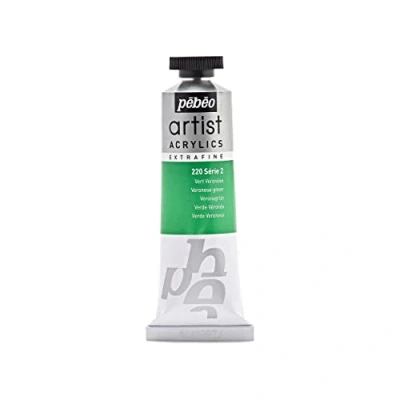 Image of Pebeo 37 ml Artist Acrylics, Veronese Green