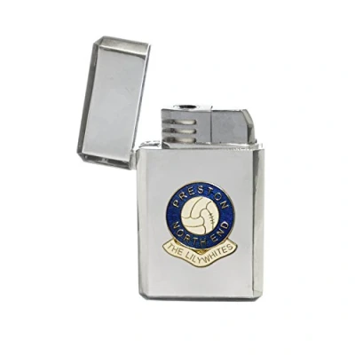 Image of Knight Preston North End football club stormproof gas lighter