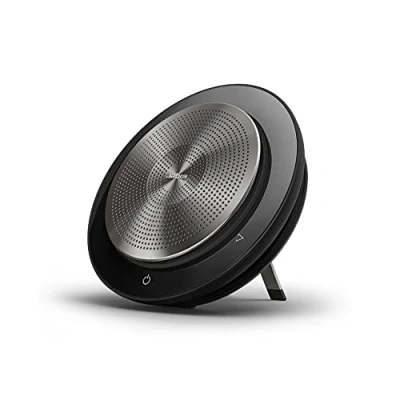 Image of Jabra Speak 750 Speaker Phone Microsoft Teams Certified Portable Conference with Bluetooth Adapter and USB Connect Laptops, Smartphones Tablets