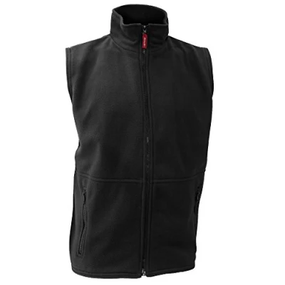 Image of Result Mens Active Anti Pilling Fleece Bodywarmer Jacket (L) (Black)