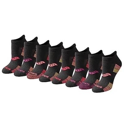 Image of Saucony Women&#039;s Performance Heel Tab Athletic Socks (8 &amp; 16 Pairs)
