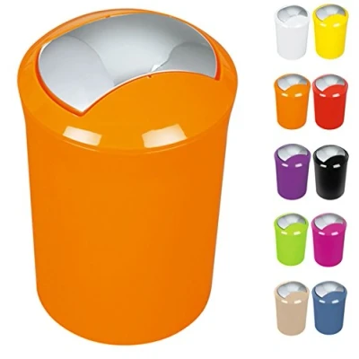 Image of Spirella Sydney Acrylic Bin, Orange