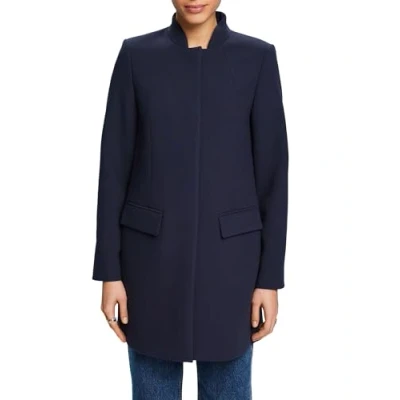 Image of ESPRIT Women&#039;s 014ee1g359 Jacket, 400/Navy Blue, L