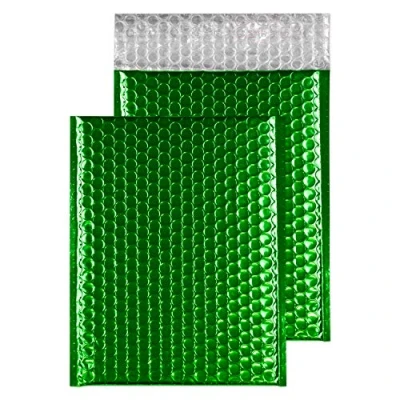 Image of Purely Everyday Padded Bubble Pocket Peel and Seal Emerald Green C5+ 250X180 Box of 100