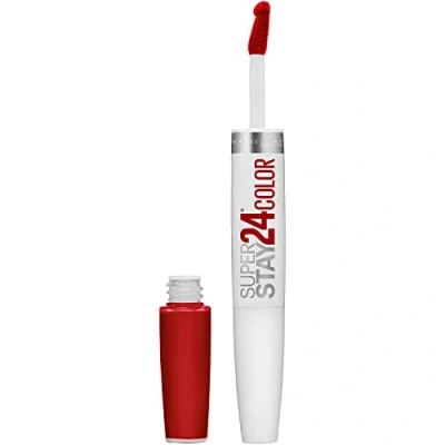 Image of Maybelline Superstay 24h Lip Color 035 Keep It Red For Women 0.14 oz Lipstick