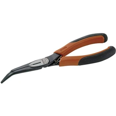 Image of Bahco 2427G 200 Bent Snipe Nose Plier 200MM