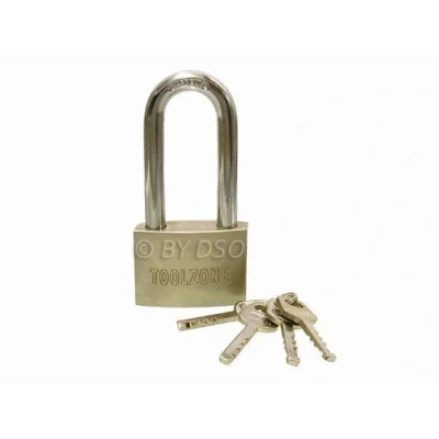 Image of Toolzone 60mm Long Security Padlock 4 Keys