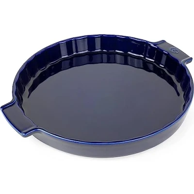 Image of Peugeot Appolia Traditional ceramic pie, blue, 30 cm