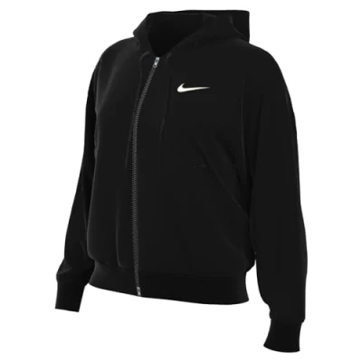 Image of Nike Sportswear Phoenix Style Hoodie Zipup sweatshirt, Women&#039;s, Size: 2XS Short, Black
