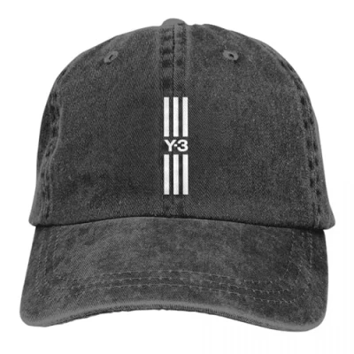 Image of BrAvee Baseball Cap Washed Men&#039;s Y3 Y 3 Logo Trucker Snapback Caps Dad Hat Golf Hats Birthday Gift Christmas