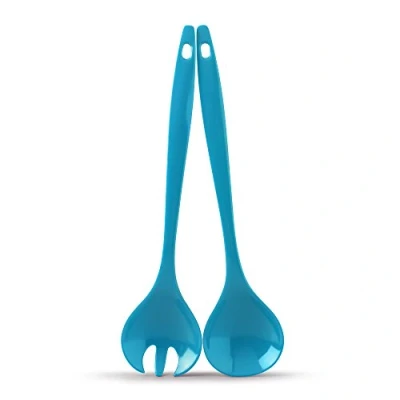Image of Zeal G205A Salad Servers, Aqua