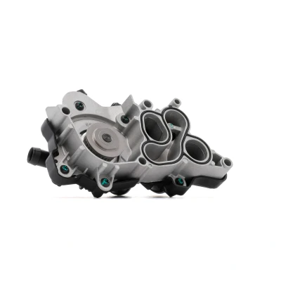 Image of 04E121600AL, 04E121600AR, 04E121600BD, 04E121600BE, 04E121600CB Water pump FEBI BILSTEIN 106497 28 Aluminium with thermostat Plastic housing