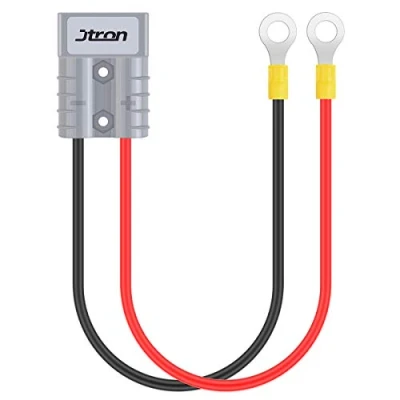 Image of Jtron powerpole Connectors car battery 50AMP 600v Quick Disconnect Power Terminals 10AWG 30cm
