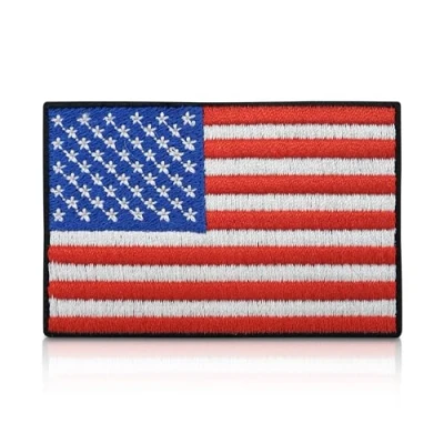 Image of USA America Flag Iron on Patch American Patches, US Amy Military Patch, Airsoft Embroidery ironable Badges Finally Home