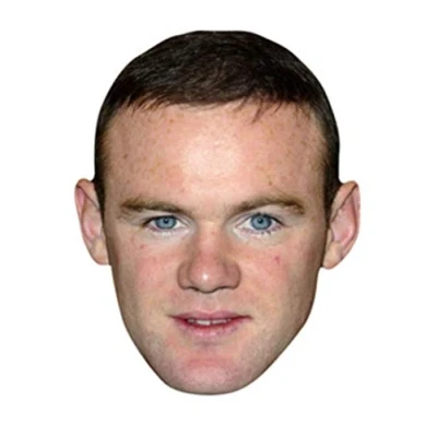 Image of STAR CUTOUTS SM192 Wayne Rooney Fun for Family, Friends and Fans, Cardboard, Multi Colour, One Size
