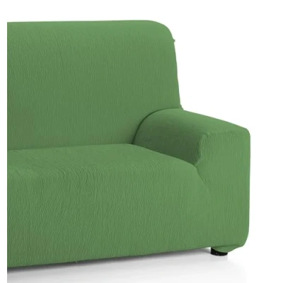 Image of Martina Home 3 Seater Stretch Sofa Cover, Fabric, Green, Plazas (170 a 220 cm)